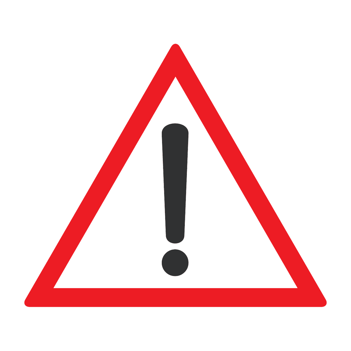Gobo verre Attention danger